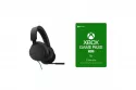 Microsoft Headset Xbox Auriculares Gaming + Game Pass PC 3 Meses Licencia Digital