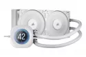 Refrigeración Líquida Corsair Nautilus 240 RS LCD 240mm 2 Ventiladores IPS Blanco