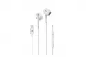 Auriculares Celly UP1300TYPECWH con cable USB Tipo C In-ear para Llamadas y Música Blancos