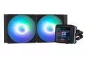 Refrigeración Líquida Zalman ALPHA2 DS A24 BLACK 240mm 2 Ventiladores LED