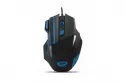Ratón Esperanza EGM201B Gaming USB 2400 DPI Negro Azul Iluminado 7 Botones
