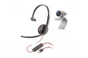 Plantronics Kit Poly Studio P5 Auricular Blackwire 3210 + Webcam Studio P5 1080P