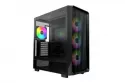 Torre Gaming Montech X5 Black ARGB ATX 3x140mm Ventiladores Vidrio Templado