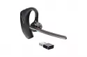 Poly Voyager 5200 USB-A Auriculares Inalámbricos Negros + Dongle Bluetooth BT700