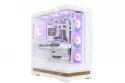 Caja Zalman P40 Namu Atx 4xvent 120mm Argb 2xusb 3.0 Blanco Sin Fuente