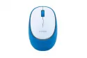 Ratón inalámbrico Bluetooth Azul Recargable 1600 DPI Clic silencioso 4 Botones