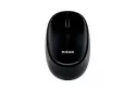 Ratón Wireless Bluetooth Negro 1600DPI Recargable Click Silencioso 4 Botones