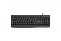 Teclado de membrana Nilox NXKBE000013 Layout ES 12 teclas multimedia USB negro