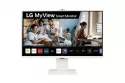 LG - Monitor PC 80 cm (31,5") LG MyView Smart Monitor 32SR85U-W con Webcam, 60 Hz, UHD 4K IPS (Reacondicionado Grado C)