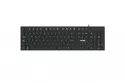 Teclado de membrana Nilox NXKBE000012 Layout ES con 12 teclas multimedia USB negro