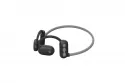 Auriculares Havit 6939119066499 inalámbricos Bluetooth para uso diario, deporte y música, color negro y gris