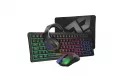 Tempest Combo 3100 PRO RGB Teclado + Ratón + Auriculares + Alfombrilla