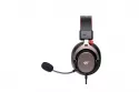Auriculares Havit 6939119066987 con cable para gaming, micrófono extraíble, control de volumen, color negro