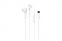 Auriculares Havit 6939119077815 con cable USB-C para música y llamadas, blancos