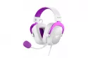 Auriculares Havit 6950676214154 con cable Jack 3,5 mm Gaming Micrófono Púrpura Blanco