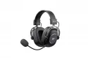 Auriculares Havit H2002YG inalámbricos y con cable Bluetooth para gaming con micrófono, negro y ocre