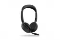 Auriculares Jabra Evolve2 65 Flex inalámbricos y con cable Bluetooth para oficina con Cancelación de Ruido y micrófono, negro