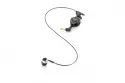Auriculares Philips LFH9162/00 con cable, intrauditivos, para grabación de llamadas y música, negro y plata