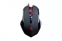 Ratón A4Tech V8M USB 3200 DPI Negro Rojo 8 Botones Memoria Gaming
