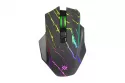 Ratón Defender URAN GM-503 Inalámbrico RF 3200 DPI Negro RGB 8 Botones Gaming