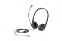 Auriculares HP Profesionales v2 con cable Jack 3,5 mm para llamadas y música con Cancelación de Ruido, negro
