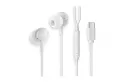 Auriculares NGS Cross Step con cable USB-C con micrófono y botón multifunción blancos