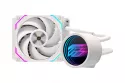 Refrigeración Líquida Einarex Flux 120 RGB 120mm 1 Ventilador Efecto Espejo Blanco