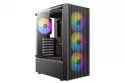 Caja PC Antec AX27 RGB Midi Tower ATX Ventana Lateral Iluminación
