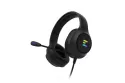 Auriculares Zalman ZM-HPS310 BK con cable USB para gaming con micrófono, negros