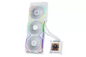 Kit Refrigeración Líquida Lian Li HydroShift II LCD-S ARGB 360TL Blanco