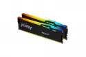 Memoria RAM Kingston FURY Beast RGB 64GB 2x32GB DDR5 5600MHz CL40 Intel XMP AMD EXPO Negro