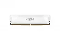 Memoria RAM Crucial Pro OC 16GB 1x16GB DDR5 6400MHz CL32 EXPO XMP Blanco