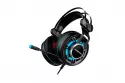 Auriculares Infiniton GHS-IX con cable USB Gaming con Cancelación de Ruido, Micrófono y LED, color negro
