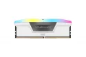 Memoria RAM Corsair VENGEANCE RGB 32GB 2x16GB DDR5 7200MHz CL34 Intel XMP Blanco