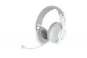 Auriculares HP DHE-8003U con cable USB tipo headset para gaming blancos