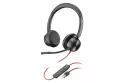 Poly Blackwire 8225M Auriculares USB Negros