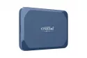 Disco Duro Crucial X10 2TB SSD Externa USB-C 2100MB/s IP65 Azul