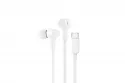 Auriculares Belkin SoundForm con cable USB-C para música y uso diario, control integrado, blancos