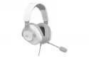 Auriculares Havit H2230D Inalámbricos y con cable, doble micrófono para gaming, blanco y gris