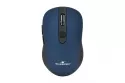 Ratón Bluestork M-WL-OFF60 inalámbrico 1600 DPI negro azul 6 botones ambidiestro