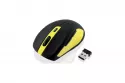 Ratón Ibox BEE2 PRO inalámbrico 1600 DPI negro amarillo ergonómico