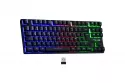 The G-Lab Keyz Caesium TKL WL Teclado Gaming Inalámbrico RGB Negro