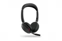 Auriculares Jabra Evolve2 65 Flex inalámbricos Bluetooth con Cancelación de Ruido, Micrófono Boom, diadema plegable para oficina y llamadas, negros