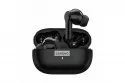 Auriculares Lenovo LP1s inalámbricos Bluetooth con reducción de ruido, control táctil y estuche de carga USB-C negro