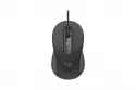Ratón Logitech Signature M520 Con cable USB Tipo C 4000 DPI Grafito Ambidiestro