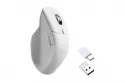Ratón Keychron M6 Inalámbrico PixArt 3311 2.4 GHz y Bluetooth 12000 DPI Blanco Silencioso