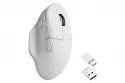 Ratón Keychron M7 Inalámbrico y Cableado 26000 DPI Blanco Ergonómico Ultraligero