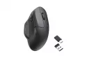 Ratón Keychron M7-A1 inalámbrico y cableado 26000 DPI negro ergonómico ligero