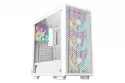 Caja gaming Xigmatek EN42539 Gaming G Pro Ártico ATX cristal templado 4x120 mm ARGB blanco