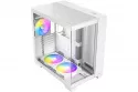 Caja para PC Antec C8 ARGB blanca con panel de cristal templado y máxima capacidad de refrigeración